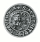 Sceau utilisé par Frédéric Wildegrave von Salm, maître d'Allemagne, sur un acte de vente par la maison de Steingaden, de biens en Schongau, le 7 décembre 1289.